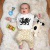 Azeeda 'Welsh Dragon' Soft Cotton Baby Bib (BI00061818)