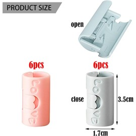 RSYHVG 12 PCS Bed Sheet Clips, Bed Sheet Grippers Sheet Clips for Bedding Sheet Holder Fasteners Bedding Accessories Reusable Plastic Sheet Clips Duvet Cover Clip Food Snack Bag Clip