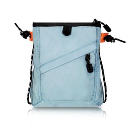 WisePoint Mens Crossbody Bag, Polyester Shoulder Bag Satchel Bag with Adjustable Strap, Soft Mens Chest Bag Messenger Bag for Travel, Walking, Shopping (blue)