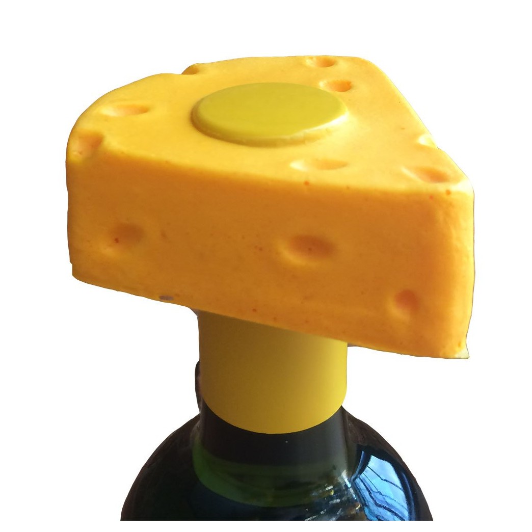 Cheesehead Wine Topper