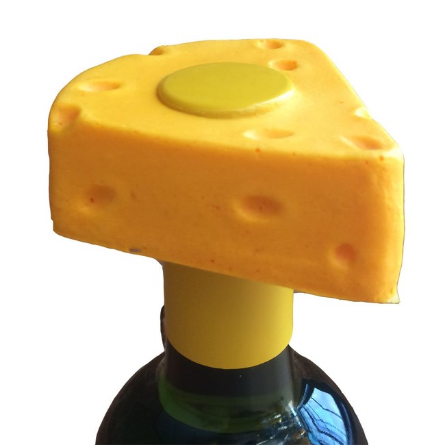 Cheesehead Wine Topper