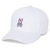 Psycho Bunny Classic Baseball Cap (White)