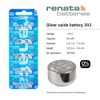 Renata 393 SR754W Batteries - 1.55V Silver Oxide 393 Watch