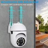 BAKEWAY Cámara de Seguridad Exterior WiFi HD 1080P IP66 Impermeable