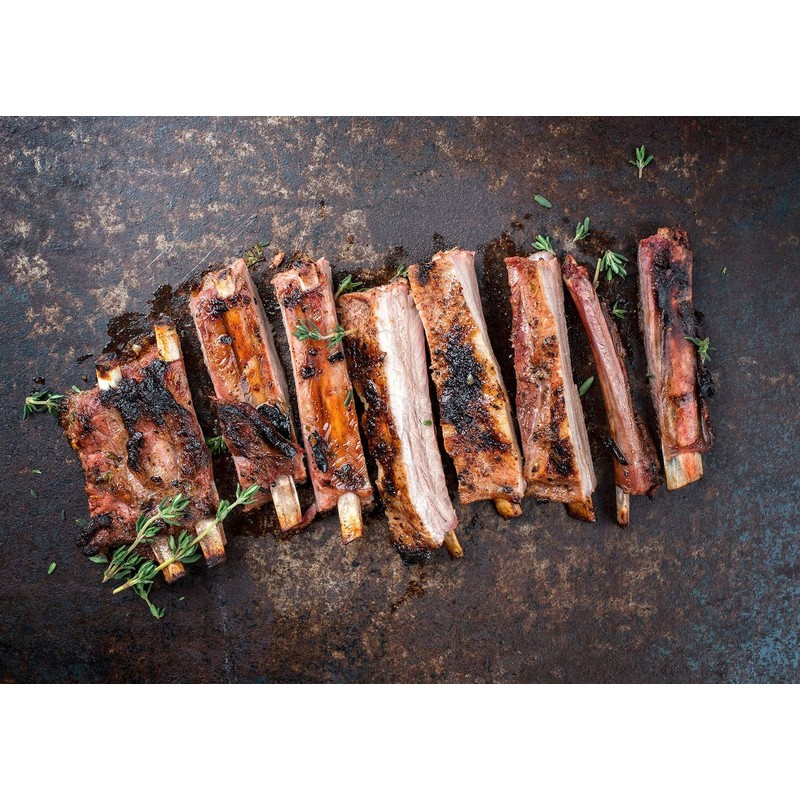 Costine precotte a bassa temperatura | carni 100% italiane |