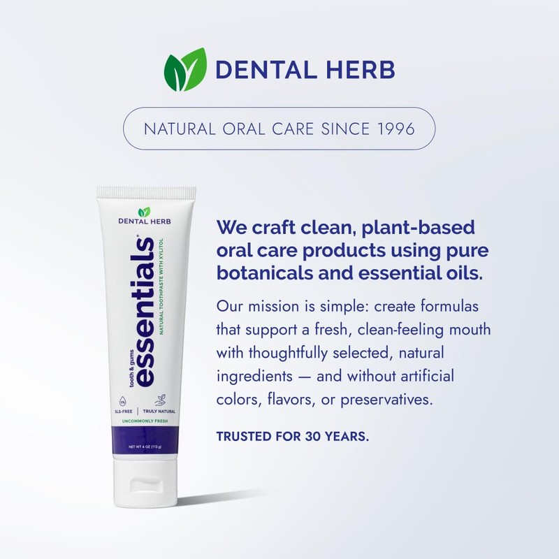 Dental Herb Company - Essentials Toothpaste (4 oz.) Fluoride-Free (3