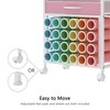 VENNQD Organizer and Storage Stand Compatible with Cricut Machines,Rolling Storage