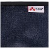 Kawadomi Seisakusho KW-555NV Front Basket Cover 2-Tier Denim Pattern