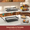 Sevenblue 2 Tier Large Fruit Basket for Kitchen Counter with