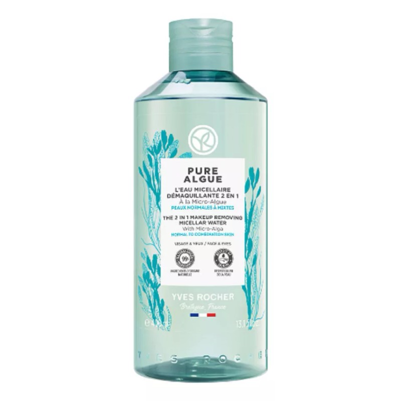 Yves Rocher Gel Limpiador + Agua Micelar Desmaquilla Humecta Yves