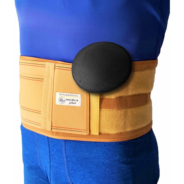 MEDICA PLUS FAJA PARA HERNIA UMBILICAL 13 CM ELASTICA CON