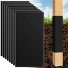 DECOHS 8 Pcs Fence Post Protection, 24.4 x 8.4 Inch