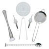 Bartender Soul Essential Cocktail Tool Set - White