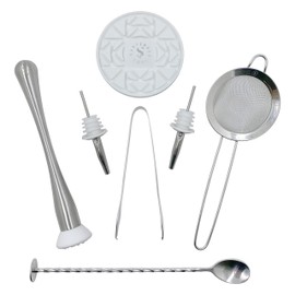 Bartender Soul Essential Cocktail Tool Set - White