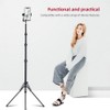 189cm/74.4in Adjustable Tripod Stand Video Light Stand Aluminum Alloy Material
