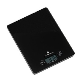 Zassenhaus "Balance Digital Scales, Glass, Black, 9 x 12 x 16 cm