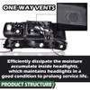 LQI Headlight Assembly Compatible with Chevy Silverado 1500 2500 1999-2002/Fit