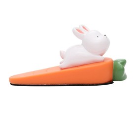 HAOHIZE Door Stoppers,Animal Door Stopper Cute Animal Door Stop Collision Prevention Windproof Prevent Slipping Funny Decorative Wedge Door Stopper (Rabbit)