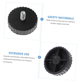 WOONEKY 20pcs Adjustable Furniture Legs Heavy Duty Table Leg Extenders Rubber Cabinet Feet for Chairs Tables and Tv Stands Anti-Scratch Easy to Install