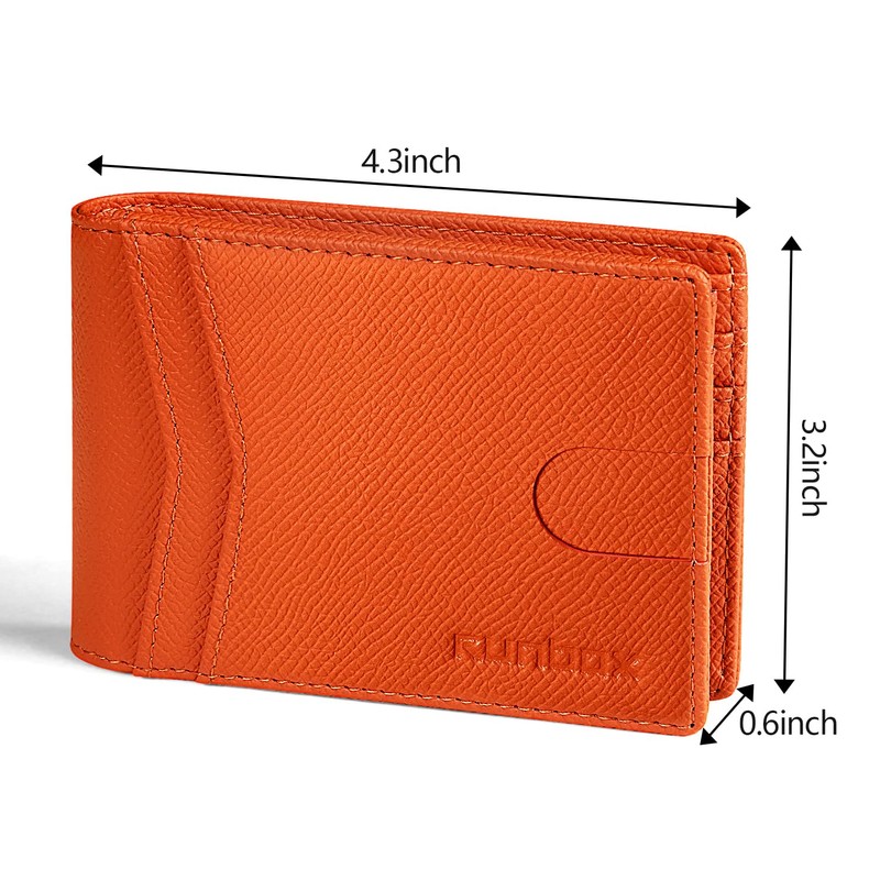 RUNBOX Slim Wallet for Men 15 Slots Ultra Large Capacity