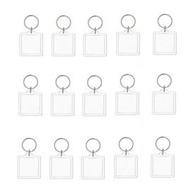 WOXXIY Keychains with DIY Chain Jump Rings, DIY Jewelry Accessoies Set Keychain Rings Kit Findings Bulk for Keychain Making Supplie DIY Crafts