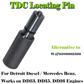 Camshaft Locking Timing Pin, for Detroit Diesel DD13, DD15, DD16 Engines, Alternative to W470589001500 TDC Locating Pin