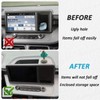 TOPINSTALL Hidden Screen Drawer Organizer Compatible with 2022-2024 Ford Maverick