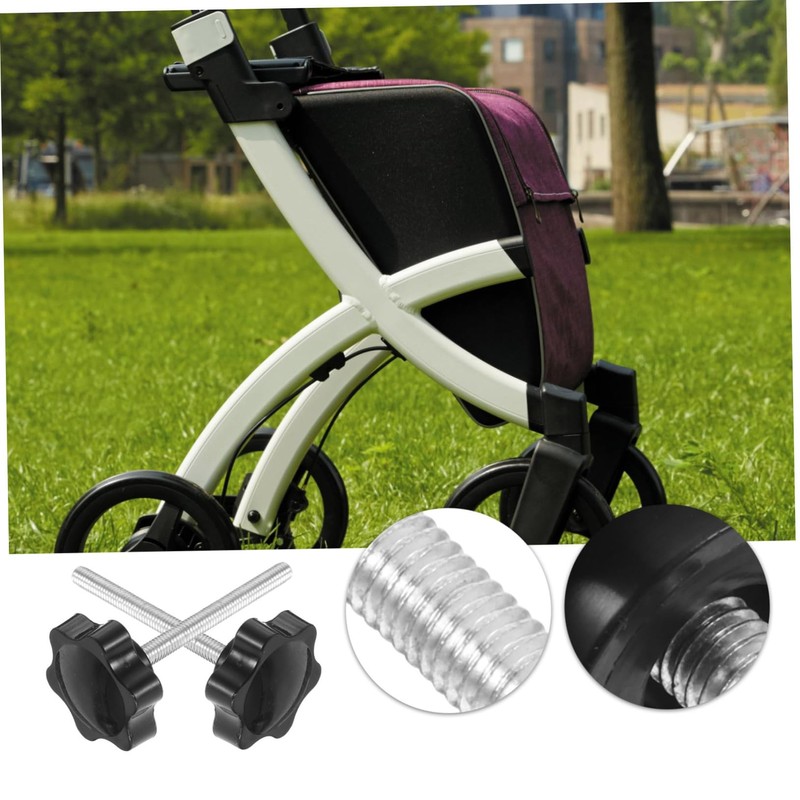 Healvian 1set Walker Replacement Knobs Pad for Enhanced Stability Drive