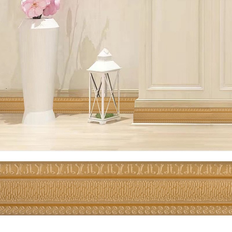 Yutianli Crown Molding Peel and Stick Wallpaper Border Flexible Wall
