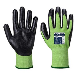 Portwest A645 Cut Resistant Green Cut - Nitrile Foam Green/Black, X-Large