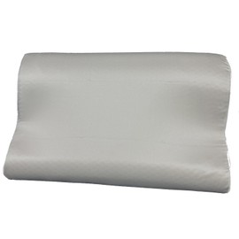 Cozysilk 100% Mulberry Silk Pillowcase for Memory Foam Pillow, Cervical Pillow, Smooth Silk Pillow Cover for Contour Pillow (19 x 12 inch, Light Grey)