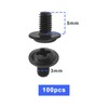 OTOTEC 100PCS PC Motherboard Screws M3x5mm Crosshead Machine Screws Metal