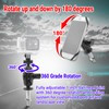 GUAIMI Motorcycle Phone Mount Action Cam Holder for Kawasaki Ninja650