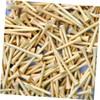 BIUDECO 100pcs Golf Tees Durable Bamboo Golf Holders for Optimal