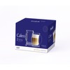 JoyJolt Caleo Collection Double Wall Insulated Glass Coffee Cups (Set