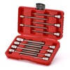 EMENTOL 13PCS 1/4", 3/8" and 1/2" Drive Long Hex Bit