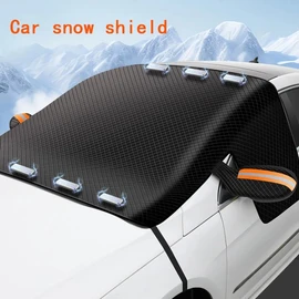 DrivePro Windshield Cover Snow – Magnetic Suction Anti-Frost Guard, Automobile Winter Protection