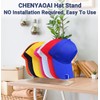 Hat Organizer for Baseball Caps, 2 Pcs No Install Acrylic