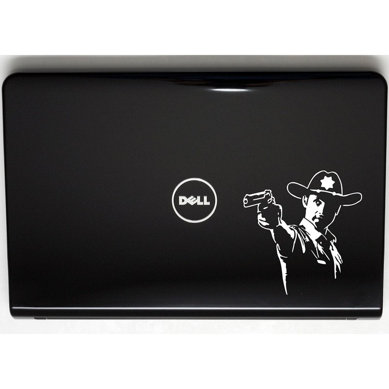 Rick - 5 1/2" x 5 3/4" die cut vinyl