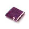 JILLSTUART 58-1520070 Rose Bouquet Towel Handkerchief, Purple, Fluffy, Cute, Ribbon,
