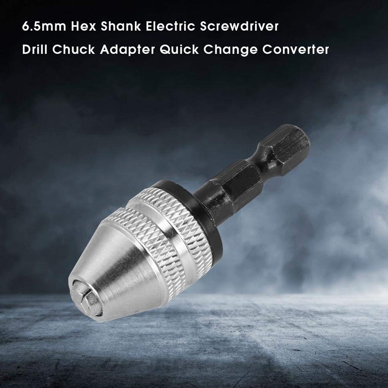 6.5mm Drill Chuck Hex Shank Electric Screwdriver Drill Chuck Adapter