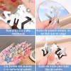 50 Pinzas Pasadores para El Pelo de Metal Con Forma