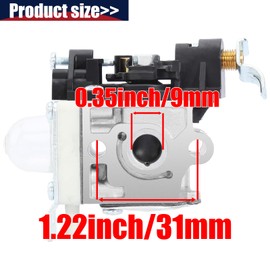 QAZAKY PB-250LN Carburetor Compatible with Echo Leaf Blower PB250LN ES-250 PB-250 PB-251 PB-255 PB-255LN PB-265L PB-265LN ES-255 PB250 ES250 Zama RB-K106 K90 K85 A021003660 A021003661 A021001351 Carb