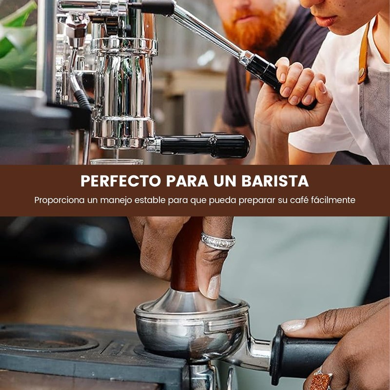Tamper de Café Expreso de 58 mm, LENGSIDA Tamper para