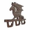 Unbranded Dragon Wall Hook Cast Iron Key Rack Hanger Medieval