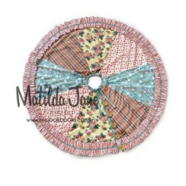 Matilda Jane Pink Memento Christmas Tree Holiday Skirt New NIB NWT Shabby Chic