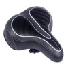 PU Leather Wide Big Bum Bike Gel Cruiser Extra Comfort
