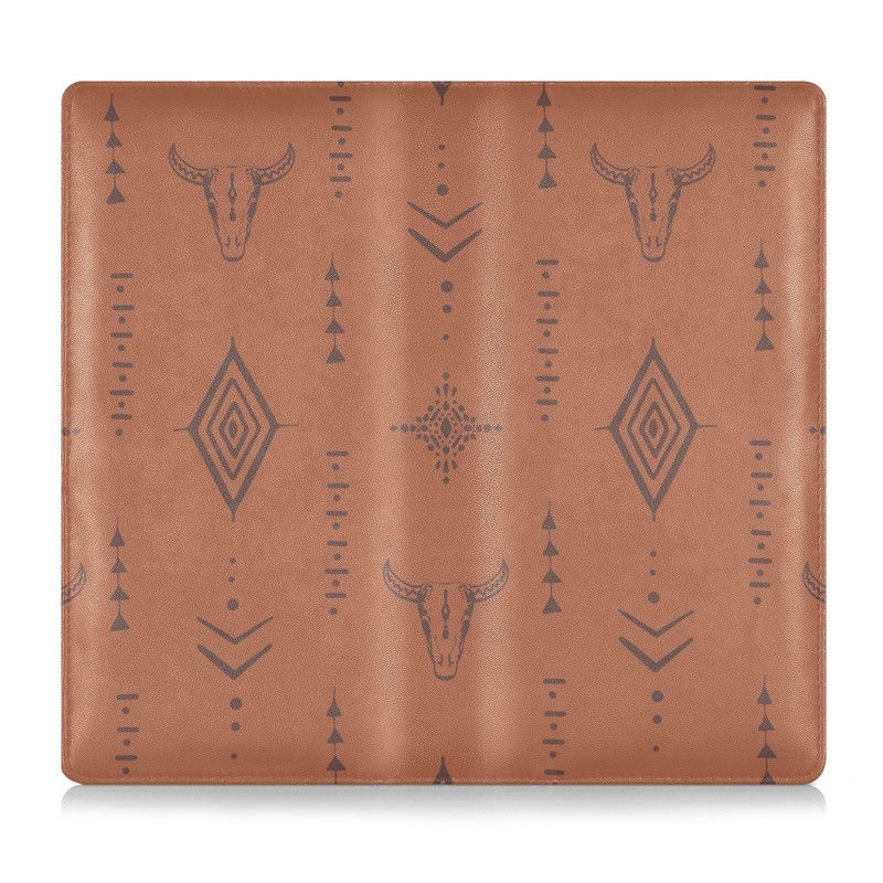 Linqin Car Registration and Insurance Card Holder, Western Bull Boho