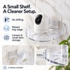 2PCS Wall Mounted Camera Bracket Adhesive, No Drilling, Household Indoor