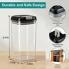 OMIO Airtight Kitchen Storage Containers (6-Pack) - Easy-Grip Pull Tab